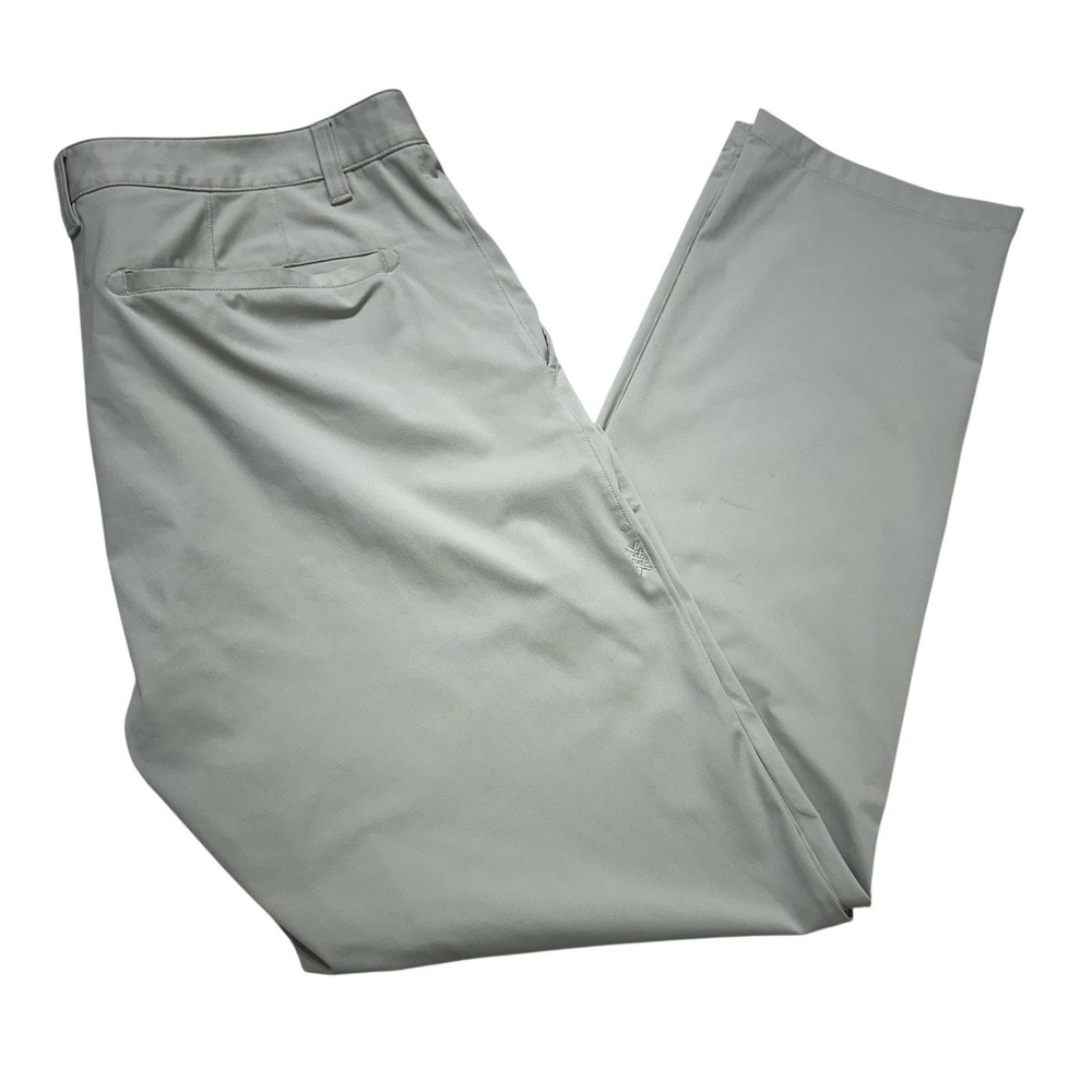 Rhone Commuter Classic Pants Men's 38 Beige Stretch Performance Dress Travel - Picture 1 of 12